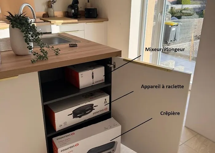 Appartement Proche Europa-park Au Fil Du Rhin Marckolsheim